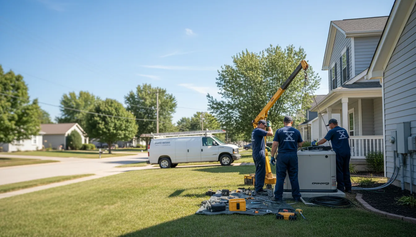Generator Installation in Franklin Springs, GA near me